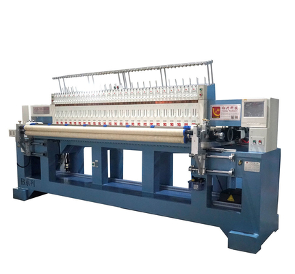 100 Inch Multi Needle Embroidery Quilting Machine For Bed Cover 100RPM Speed