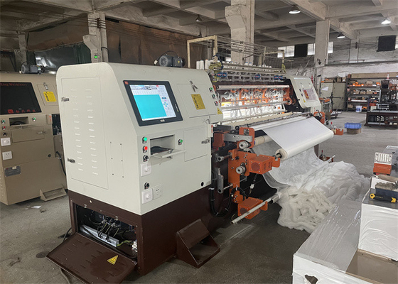 Automatic Bobbin System High Tech Quilting Machine Safety