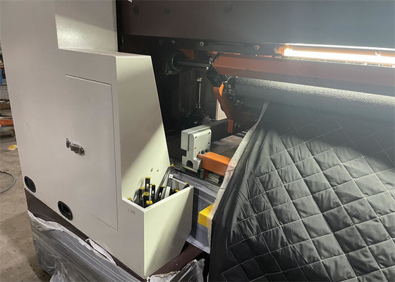 Automatic Bobbin System High Tech Quilting Machine Safety