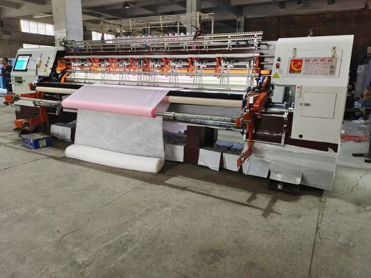 82 Inch Blanket Quilt Making Machine With Edge Cutting Device