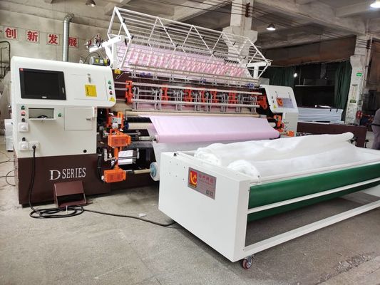 2450MM Multi Needle Computerized Quilting Machine For Bedding
