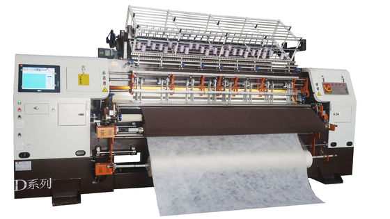 Automatic Refueling 128 Inch 1200RPM Multineedle Quilting Machine