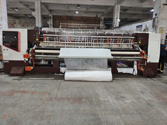 128 Inch Multi-Needle Quilting Equipment for Bedding Producs  with 1400rpm Speed