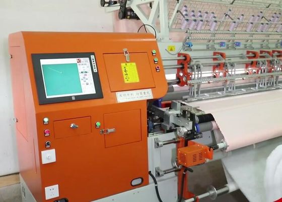 380V Industrial Multi Needle Computerized Quilting Machines