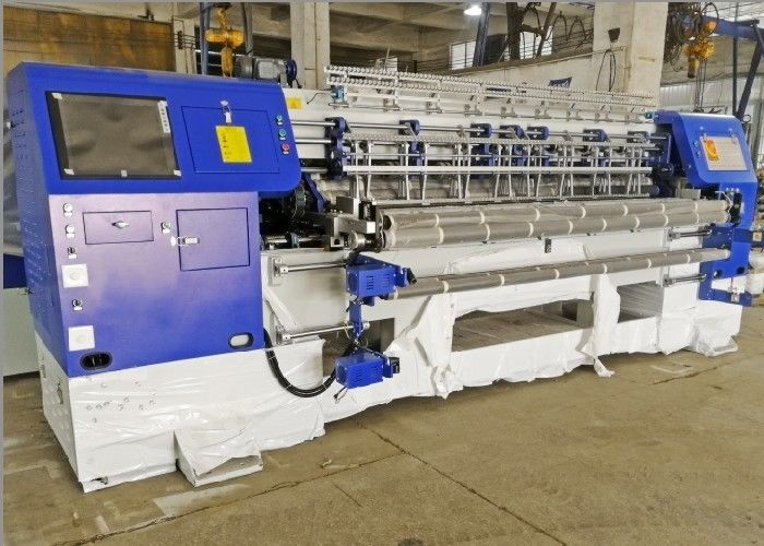 Automatic Refueling 128 Inch 1200RPM Multineedle Quilting Machine