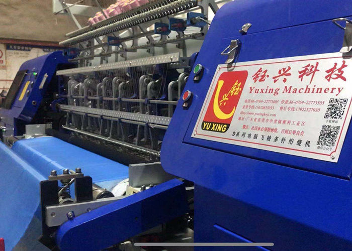 Frame Moved 240M/H Computer Multi Needle Quilting Machine For Car Mat