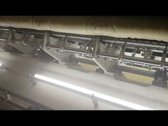 computer multi needle shuttleless quilting machine